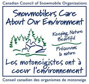 Snowmobilers Care About Our Environment