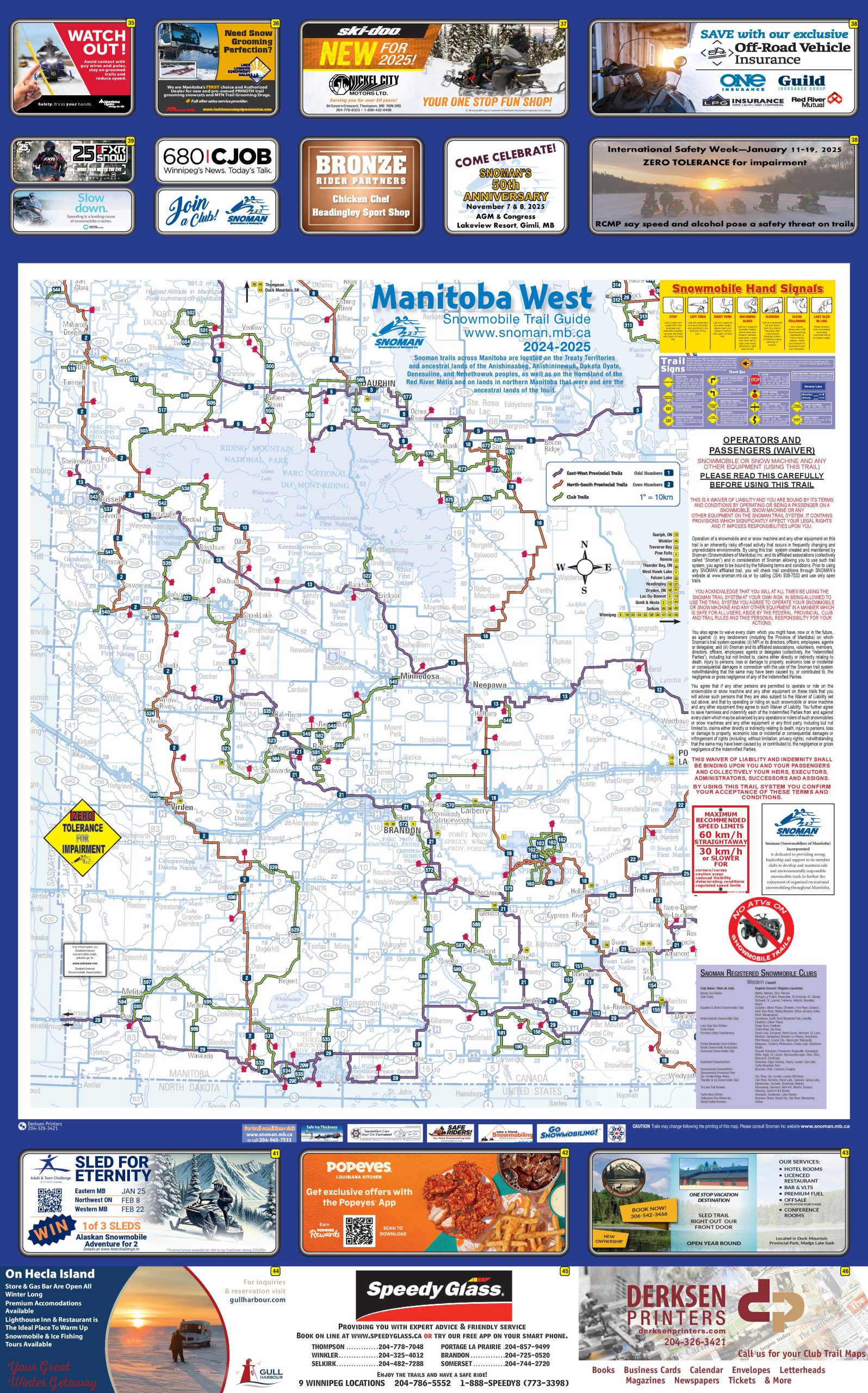 Snoman Western Map