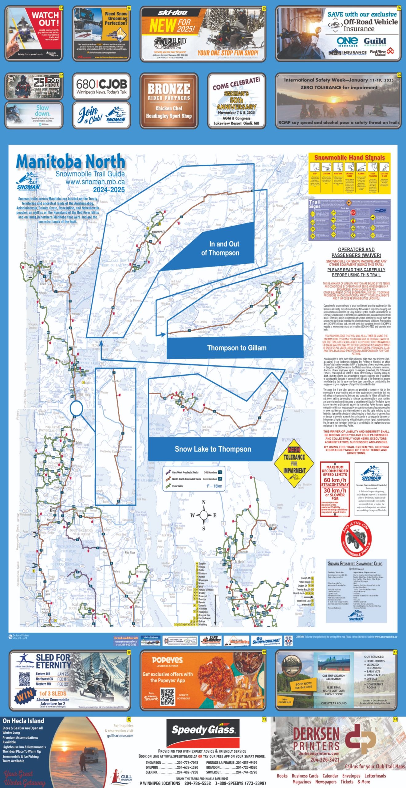 Snoman Northern Map