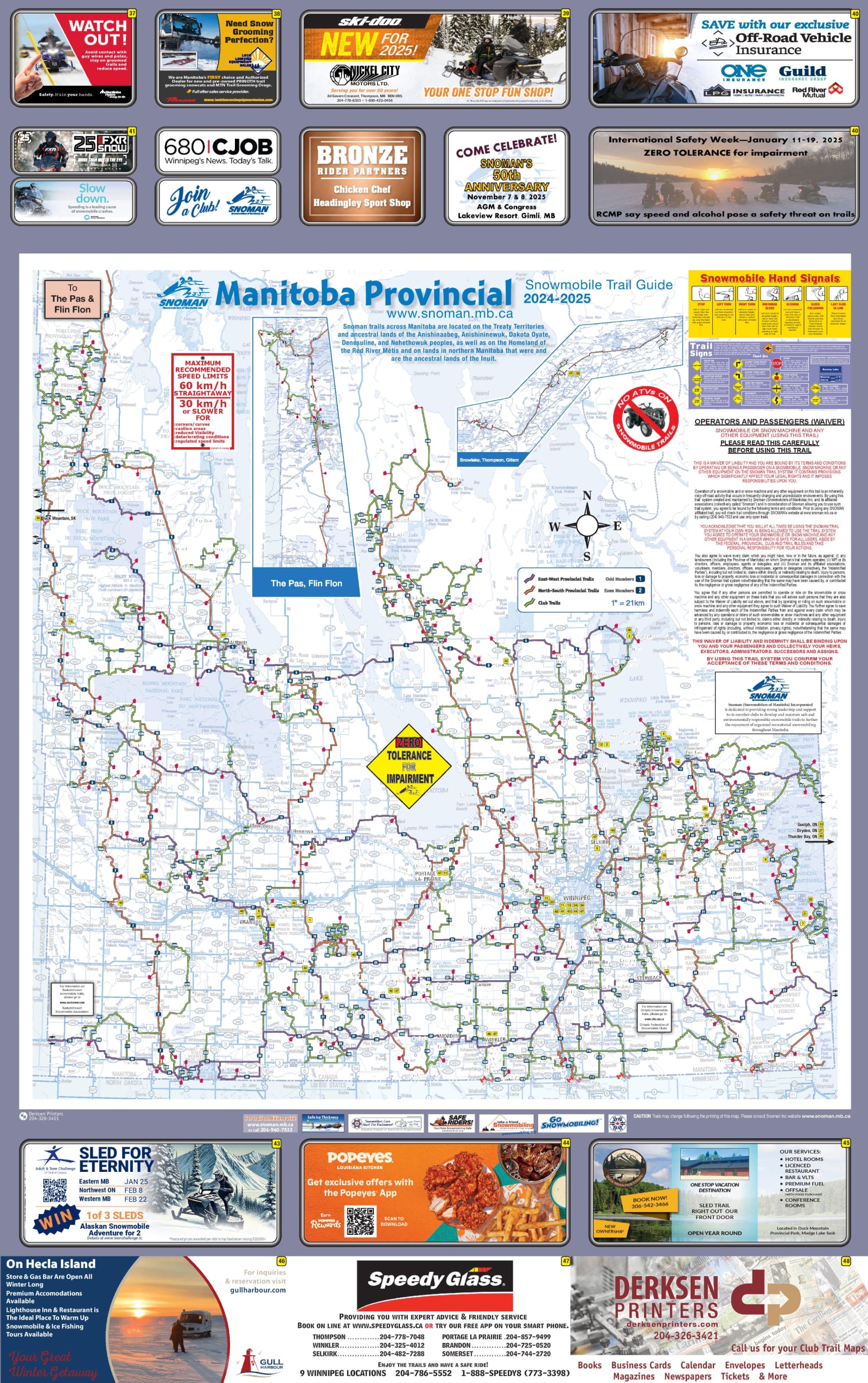 Snoman Provincial Map