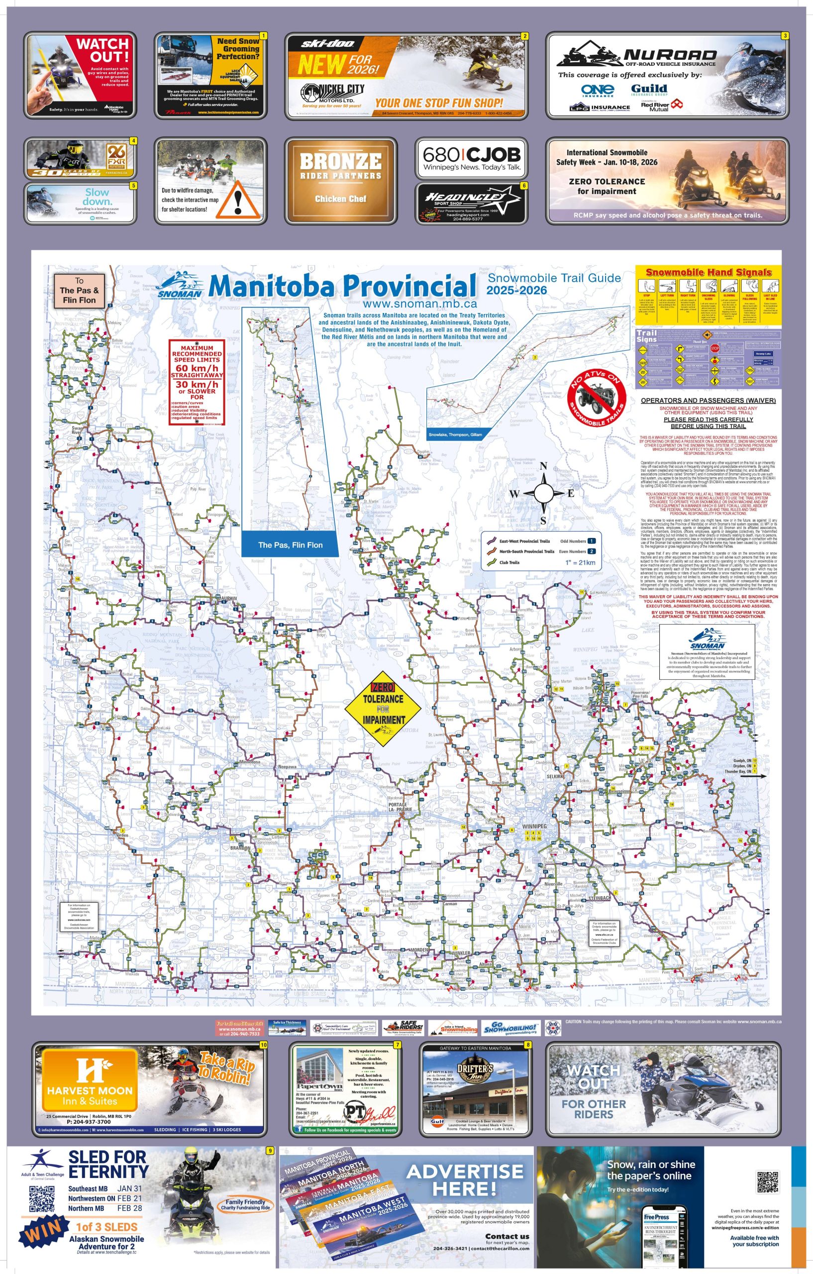 Snoman Provincial Map